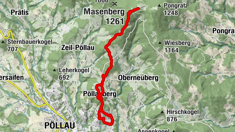 Wanderung auf den Masenberg, RETTER Pöllauberg