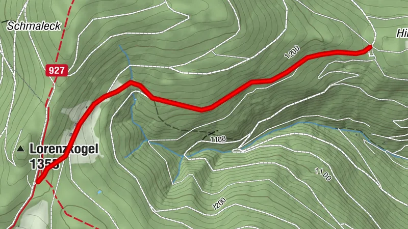 Steirische Wexl Trails - Thalberger Schwaig Route