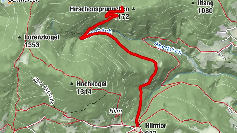 Steirische Wexl Trails - Hilmtor Route