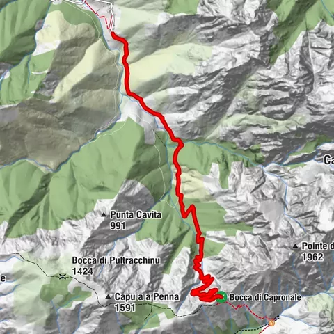 Wanderung 43: Bocca Capronale