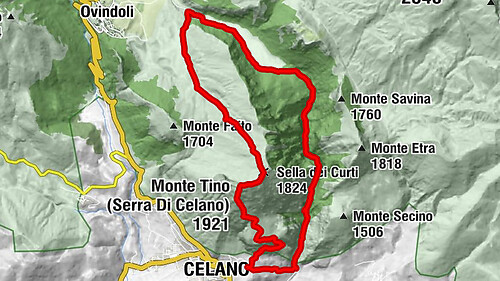 La Foce-Mt Tino-Gole di Celano