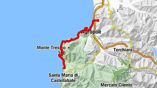 Cammino delle Terre  della Dieta Mediterranea - COSTE DEI TREZENI - Tappa VI°