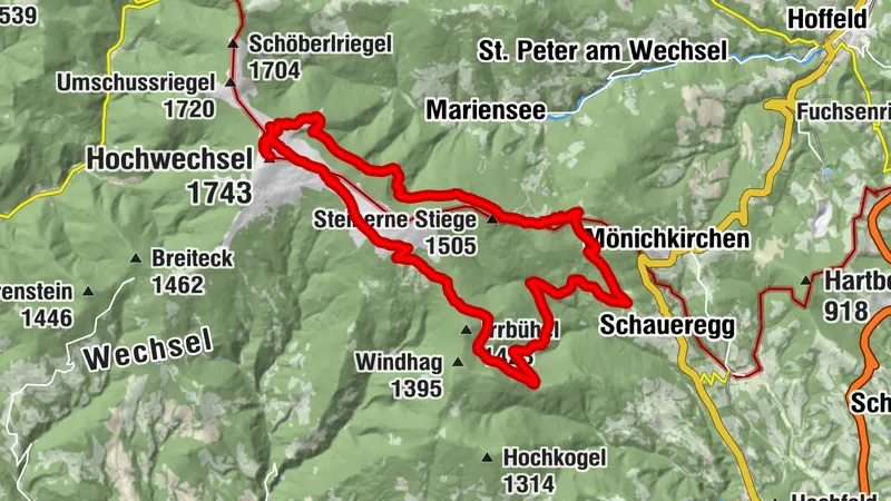 Wexl Trails - Hochwechsel Trailrunde