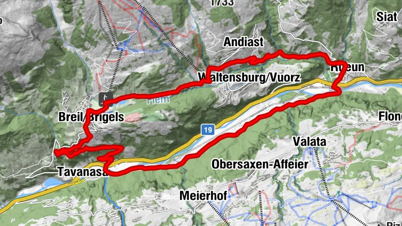 Biketour auf den Spuren des ehemaligen Berglaufs