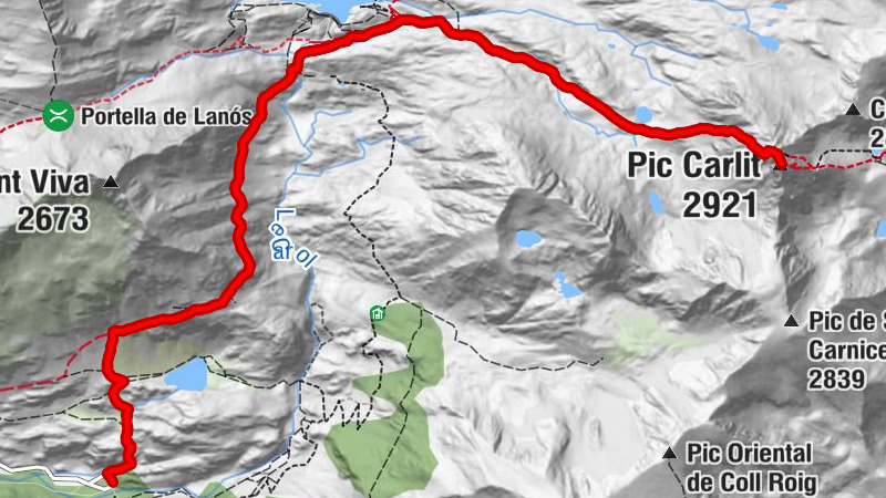 Pic Carlit desde Puymorens-Teleférico