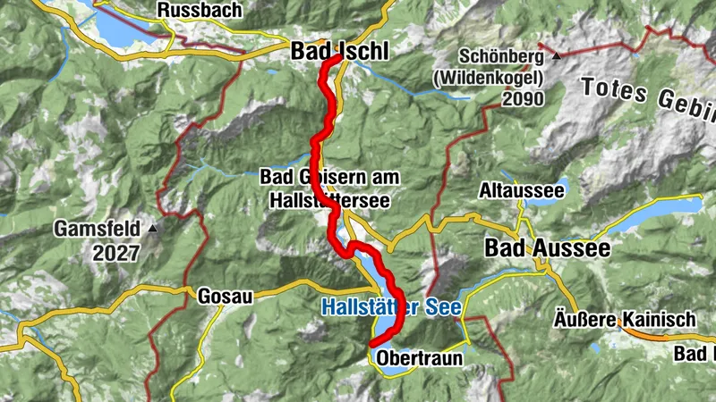 WEG DES SALZES - ETAPPE 2/1 HALLSTATT - BAD ISCHL
