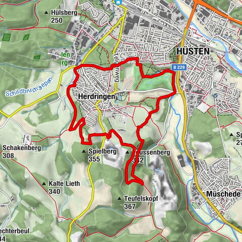 Panoramaweg Herdringen