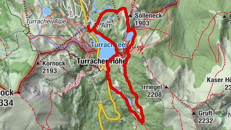 Turracher 3 Seen Weg - Weg der Sinne zwischen Berg & See