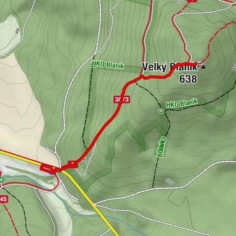 Louňovice pod Blaníkem - Velký Blaník