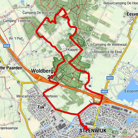 Steenwijk - Tuk - Woldberg