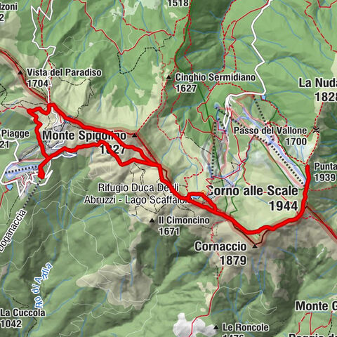 Doganaccia - Punta Giorgina - Corno alle Scale - Punta Sofia
