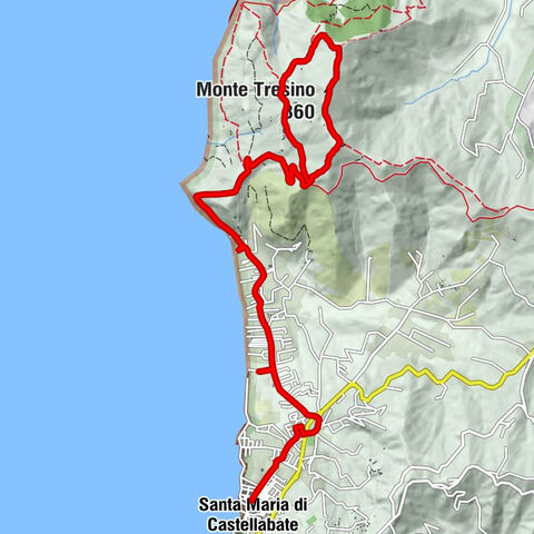Santa Maria di Castellabate - Lago - Monte Tresino - Castellabate