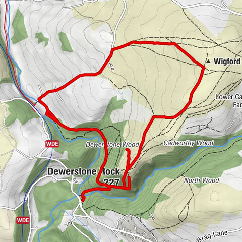 Meavy - Dewerstone Rock