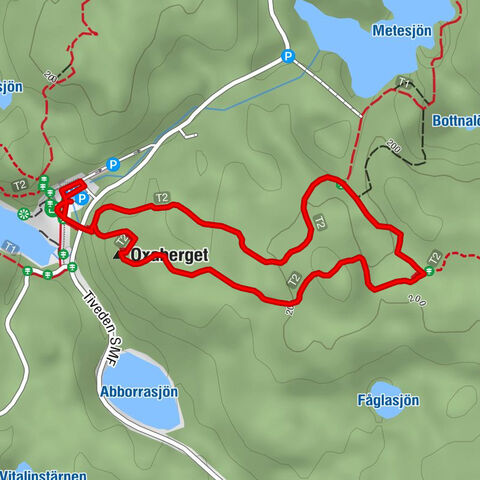 Tived distrikt - Oxaberget