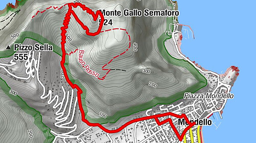 Mondello - Monte Gallo Semaforo