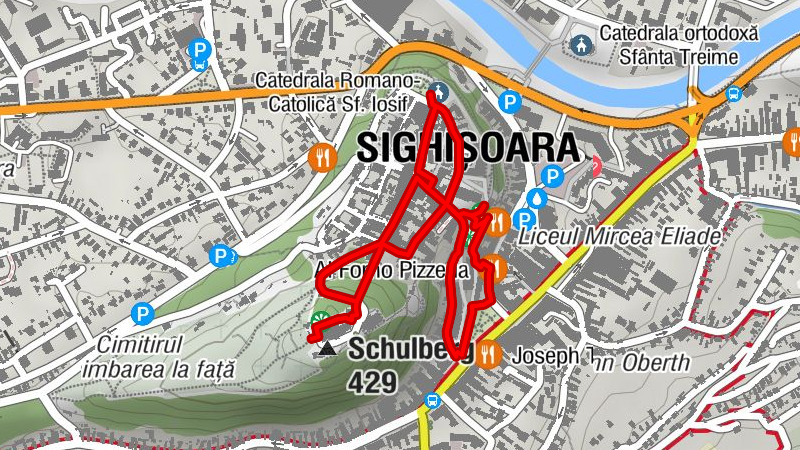 Sighișoara - Biserica din Deal - Schulberg - Catedrala Romano-Catolică Sf. Iosif