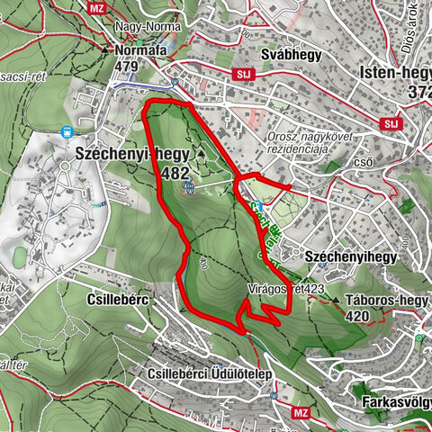 Budapest - Széchenyi-hegy - Úti Madonna kápolna - Kőbüfé