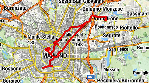 Milano all’alba !!