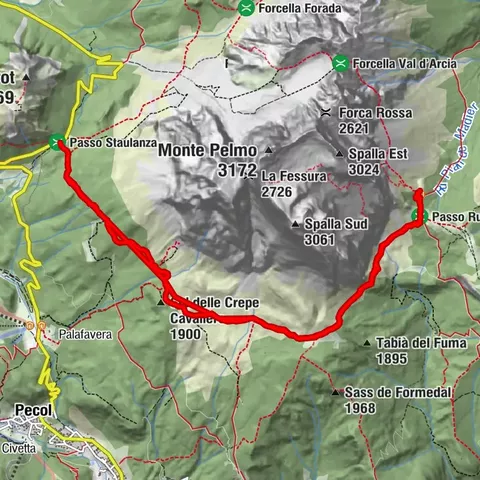 Passo Staulanza rif. Venezia a/r, Veneto/Italia