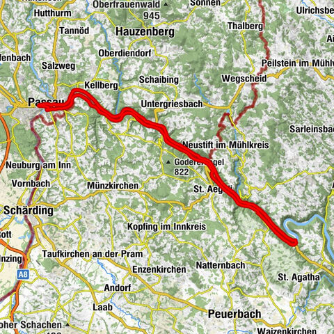 Donaulimes Welterbe-Runde: Gesamttour