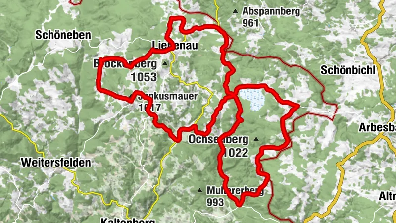 Hochlandradroute Nr. 944