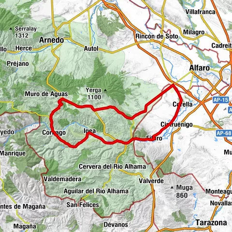 Fitero. Dinosaurier-Route