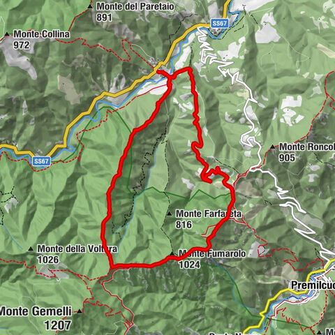 Bocconi - Cascata della Brusia - Monte Fumarolo - Monte Mandria