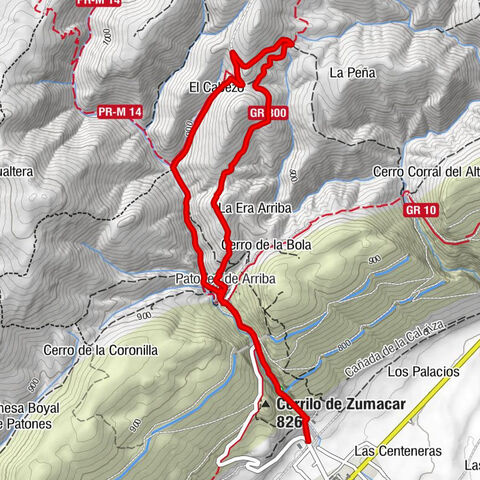 Patones de Abajo - Cerrilo de Zumacar - Cueva del Aire - Patones de Arriba
