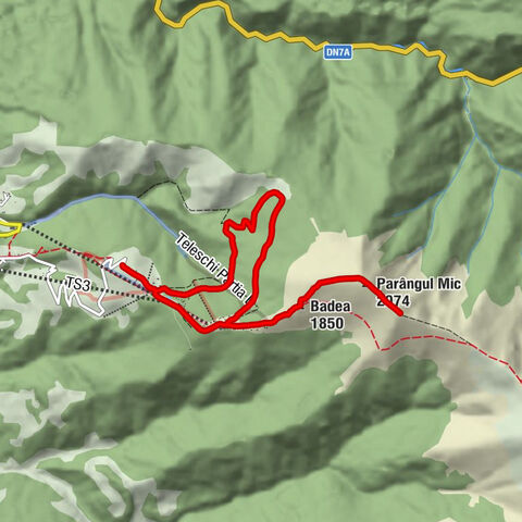 Cabana Parâng - Badea - Parângul Mic - Piatra