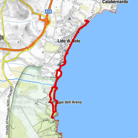 Noto - Lido di Noto - Poggio dell'Arena