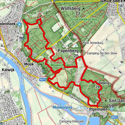 Plasmolen - Kiekberg - Mook - Herrendal