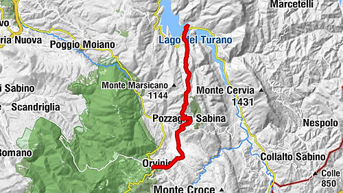 Castel di Tora - Colle S. Martino - Ara D'Ambrosi - Parrocchia S. Nicola di Bari