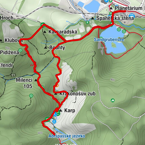 Dolní Adršpach - Starosta - Starostová - Milenci