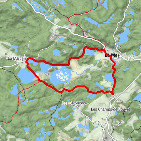 La Voivre - La Marceline - La Mer - Faucogney-et-la-Mer