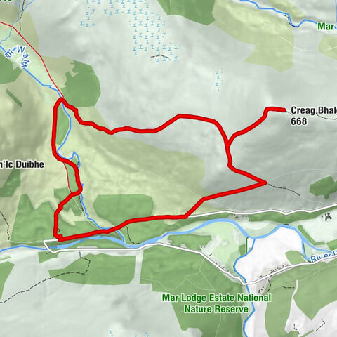 Linn of Dee - Creag Bhalg