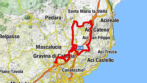 Gravina di Catania - Trattoria Fratelli Papale - Chiesa Maria Santissima del Rosario e San Rocco - Chiesa di Sant'Antonio Abate