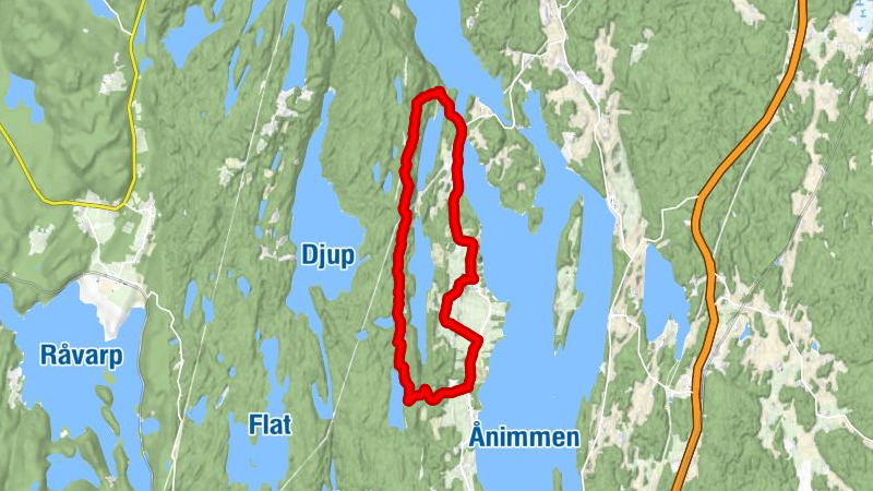Åmåls kommun - Sörknatten - Annolfsbyn - Västra Berg