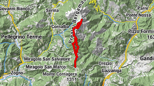 Aviatico - Monte Alben - Cima Campelli - Monte Suchello