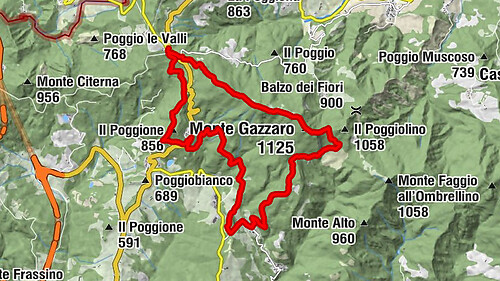 Albergo - Monte di Fo' - Monte Gazzaro - Il Poggione