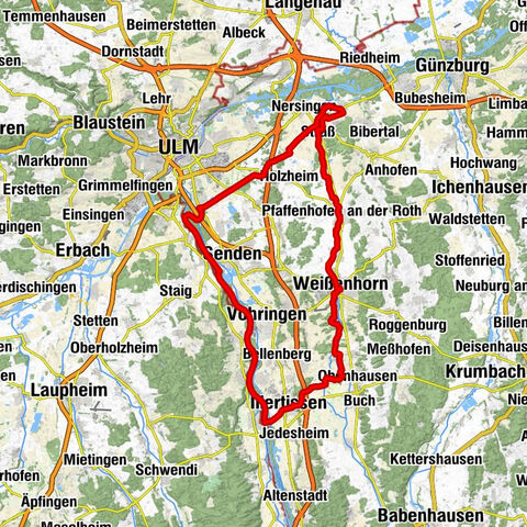 TOP  StMartippUfahlh-WeissehoBarfuesser-GasthSilberwald - 72,1 km, 126 hm
