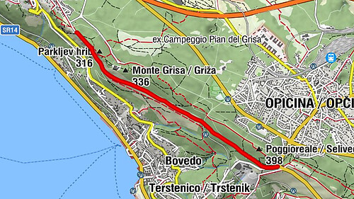 Strada Vicentina oder Napoleonica