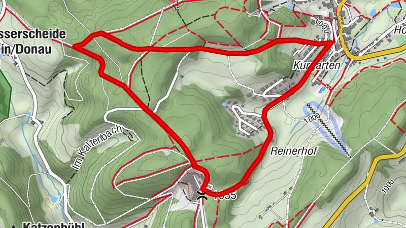 Höhenklimaweg Schönwald - Straßwaldrunde