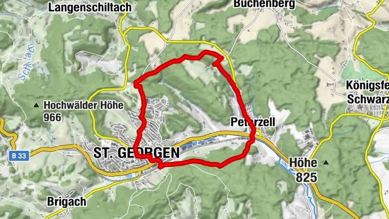 Rundweg über Peterzell
