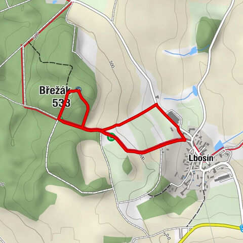 Lbosín - Břežák