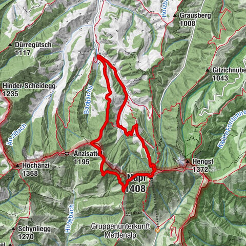 Luthern Bad - Napf - Grüeblihängst - Gasthaus Hirschen
