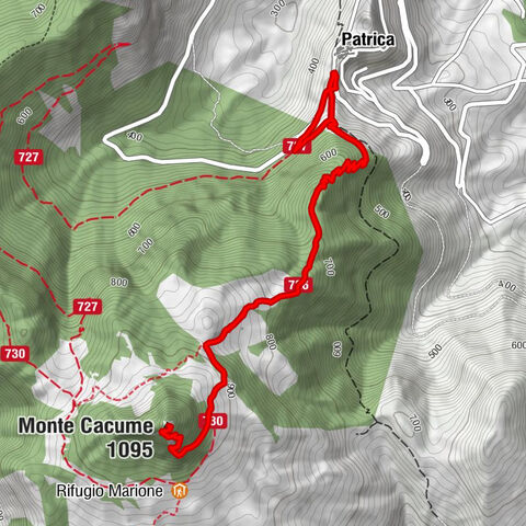 Patrica - Monte Cacume - Chiesa dell'Immacolata - Valle dei Lepini
