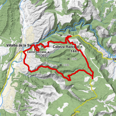 Ciudad Encantada - La Asperilla - Poblado del Salto de Villalba - Ventano del Diablo