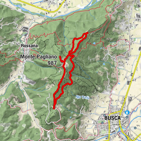 Rossana - Monte Pagliano - San Michele - Costigliole Saluzzo