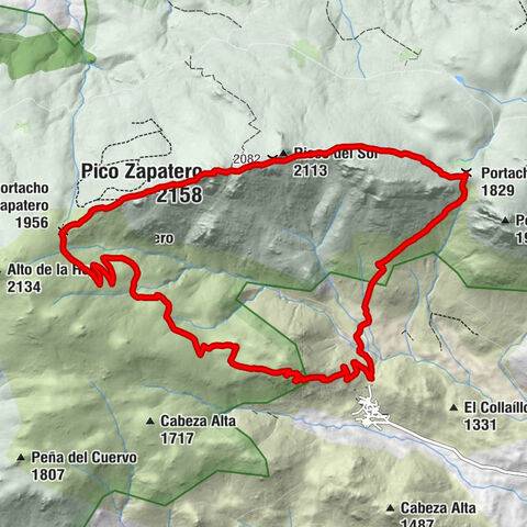 San Juan del Molinillo - Pico Zapatero - Risco del Sol - Sotalbo