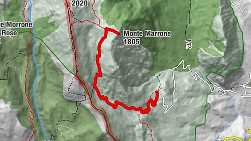 Scapoli - Madonna in roccia - Monte Marrone